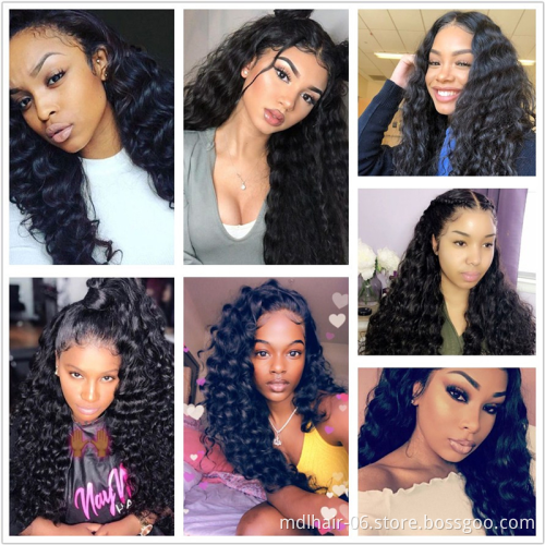 Loose Deep Virgin Human Hair Weaves Hot Selling Malaysian Cuticle Aligned Unprocessed Hair Human Extensions Loose Deep